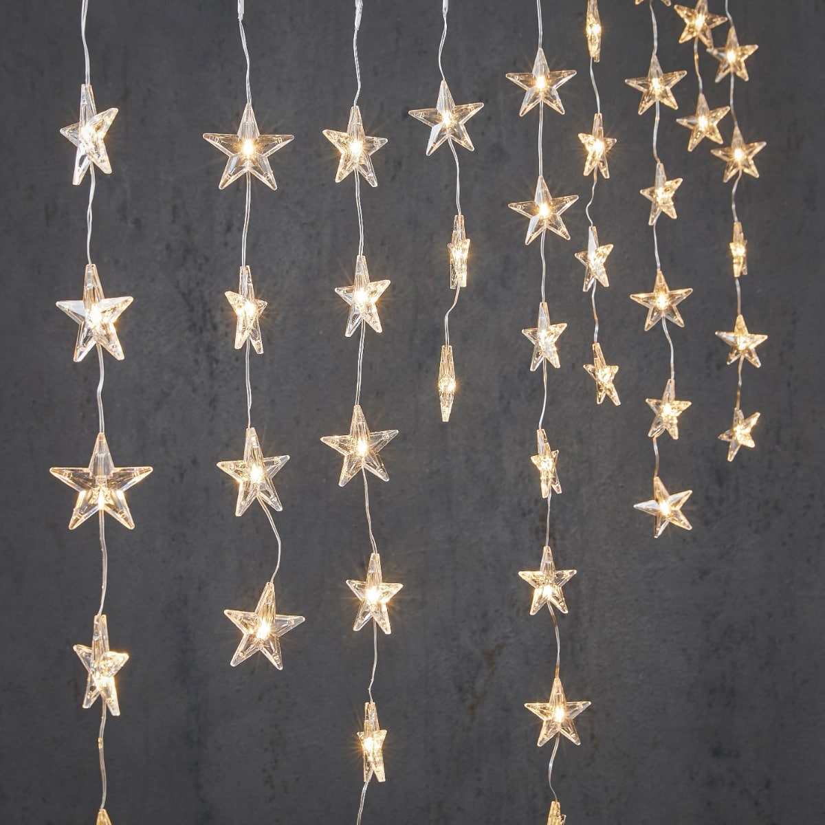 Lysgardin med stjerner